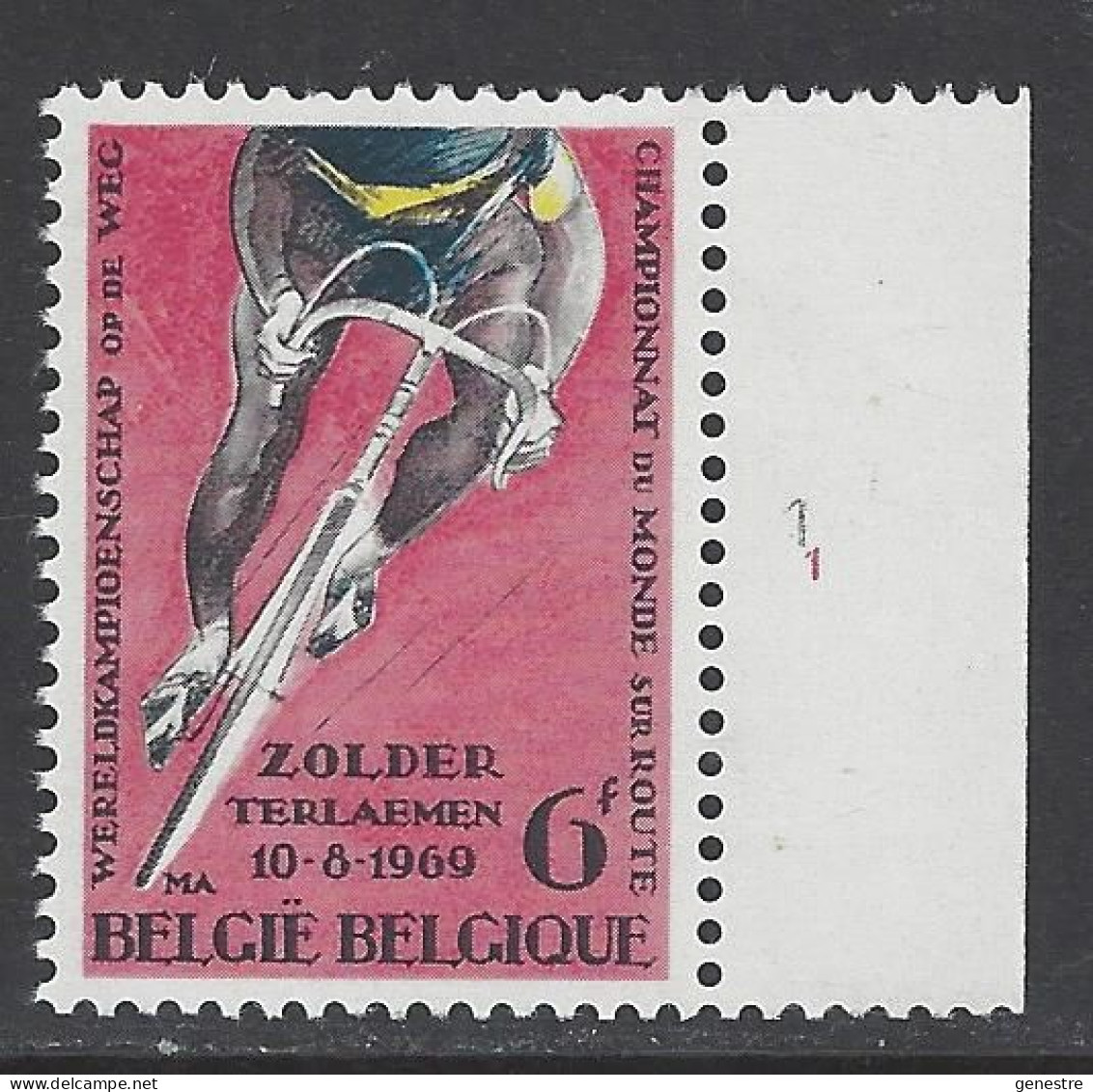 Belgique - 1969 - COB 1498 ** (MNH) - Planche 1 - 1961-1970