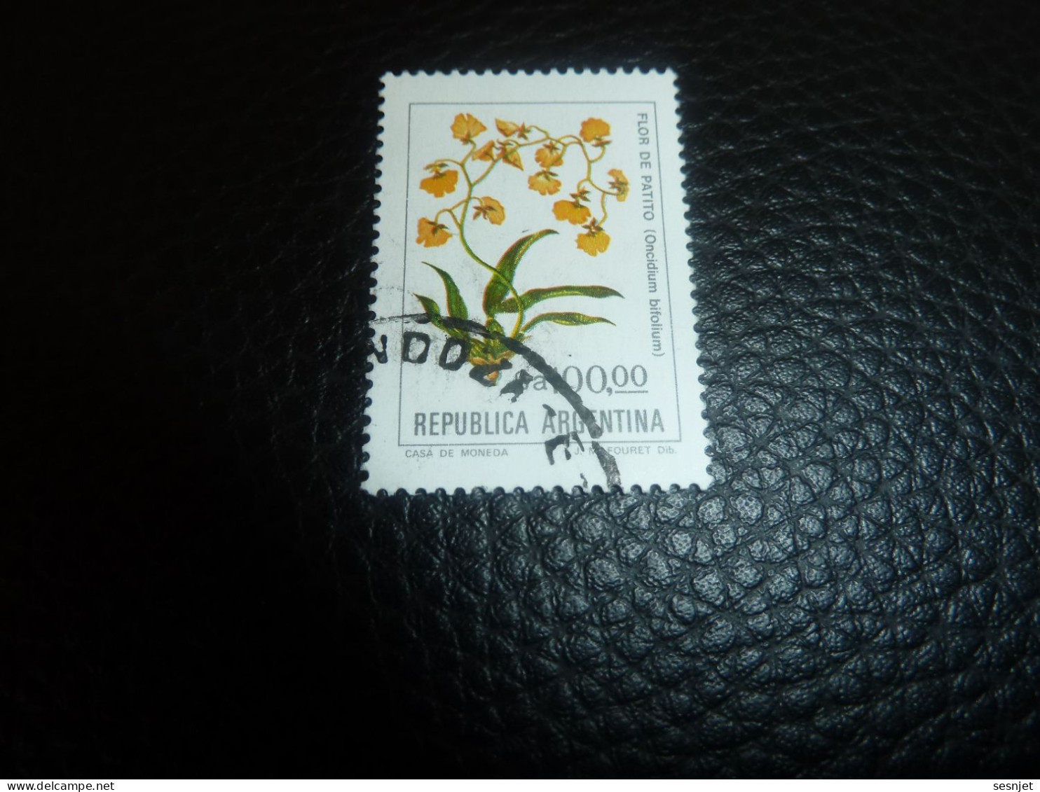 Républica Argentina - Flor De Patito (Oncidium Bifolium) -$a 100 - Yt 1334 - Multicolore - Oblitéré - Année 1982 - - Gebruikt