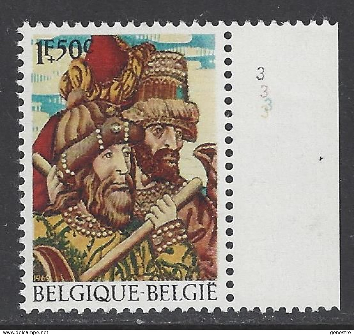Belgique - 1969 - COB 1505 ** (MNH) - Planche 3 - 1961-1970