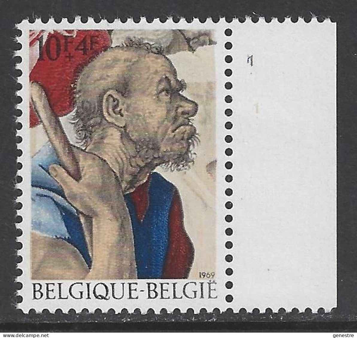 Belgique - 1969 - COB 1507 ** (MNH) - Planche 1 - 1961-1970