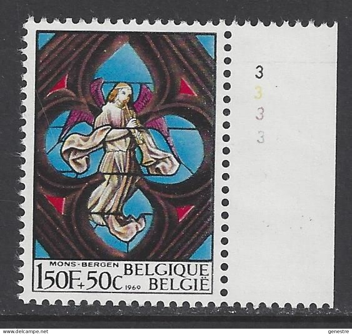 Belgique - 1969 - COB 1519 ** (MNH) - Planche 3 - 1961-1970