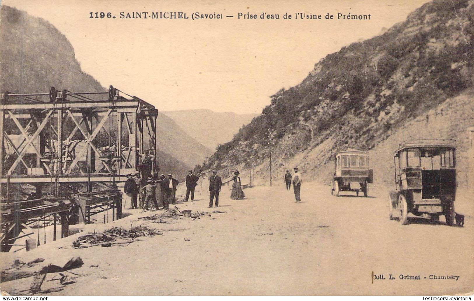 FRANCE - 73 - SAINT MICHEL - Prise D'eau De L'Usine De Prémont - Carte Postale Ancienne - Saint Michel De Maurienne