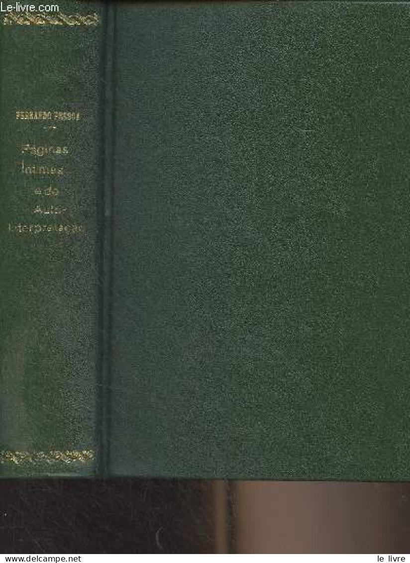 Paginas Intimas E De Auto-Interpretaçao - Pessoa Fernando - 1966 - Culture