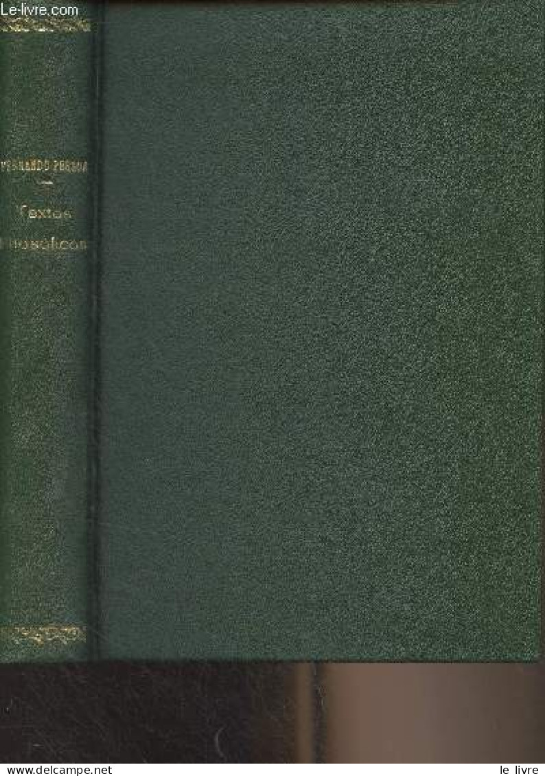 Textos Filosoficos - I. Vol - Pessoa Fernando - 1968 - Culture