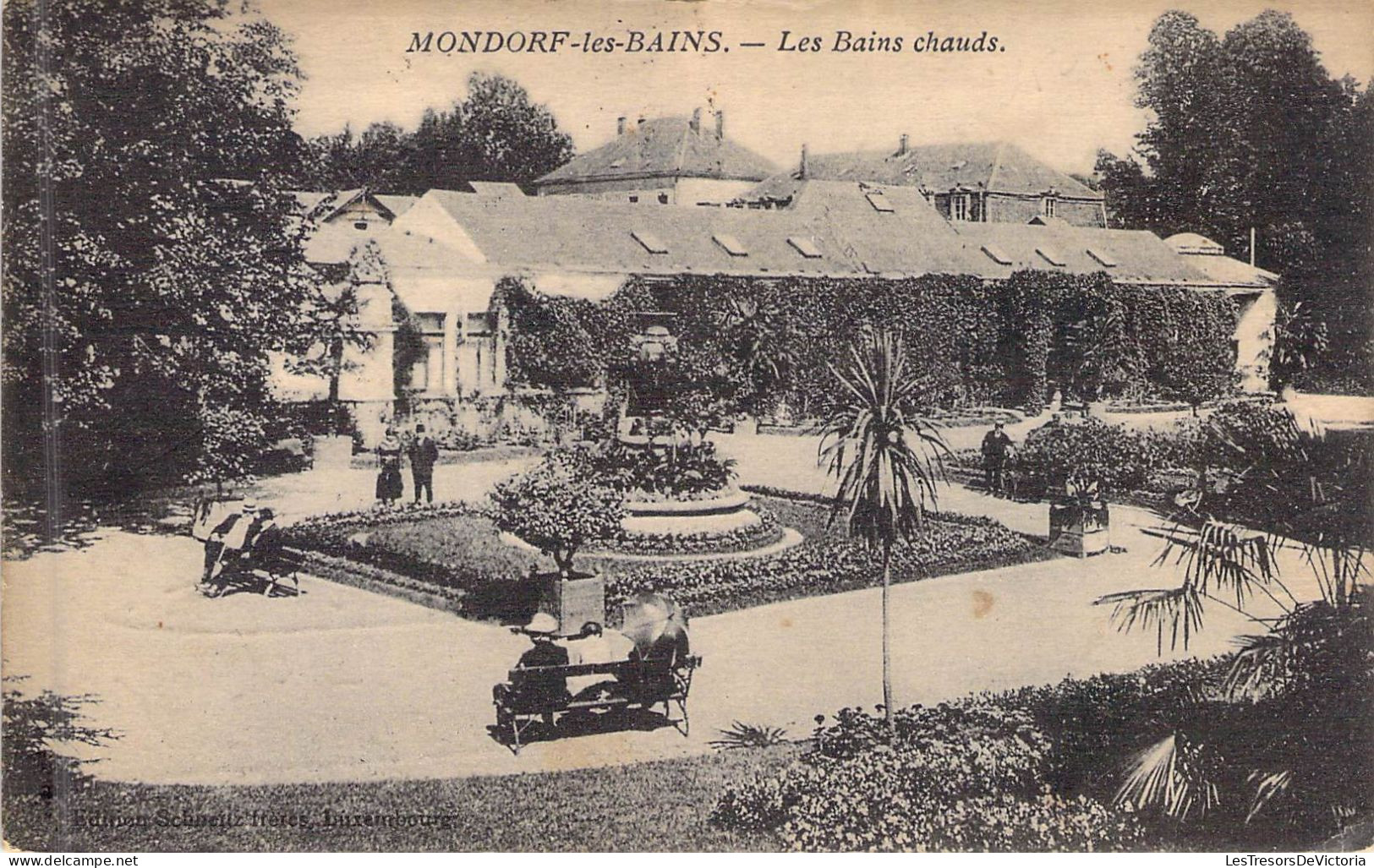 LUXEMBOURG - MONDORF LES BAINS - Les Bains Chauds -  Carte Postale Ancienne - Other & Unclassified