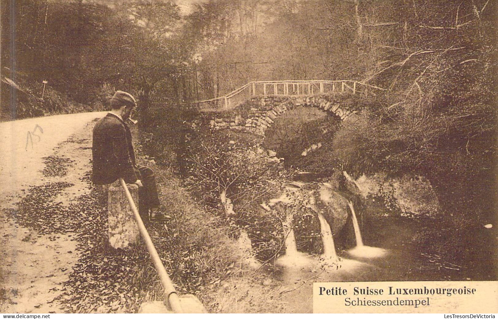 LUXEMBOURG - Petite Suisse Luxembourgeoise - Schiessendempel -  Carte Postale Ancienne - Andere & Zonder Classificatie
