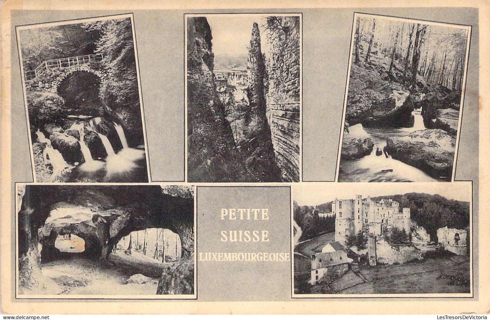 LUXEMBOURG - Petite Suisse Luxembourgeoise - Multivues -  Carte Postale Ancienne - Autres & Non Classés