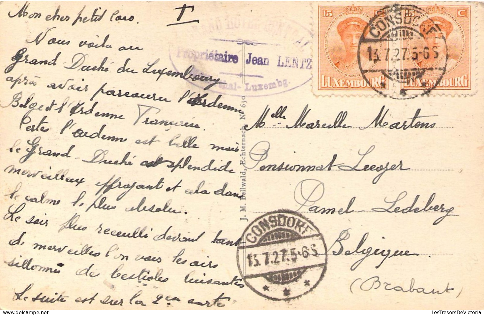 LUXEMBOURG - Petite Suisse Luxembourgeoise - Entrée De La Goldfralay -  Carte Postale Ancienne - Autres & Non Classés