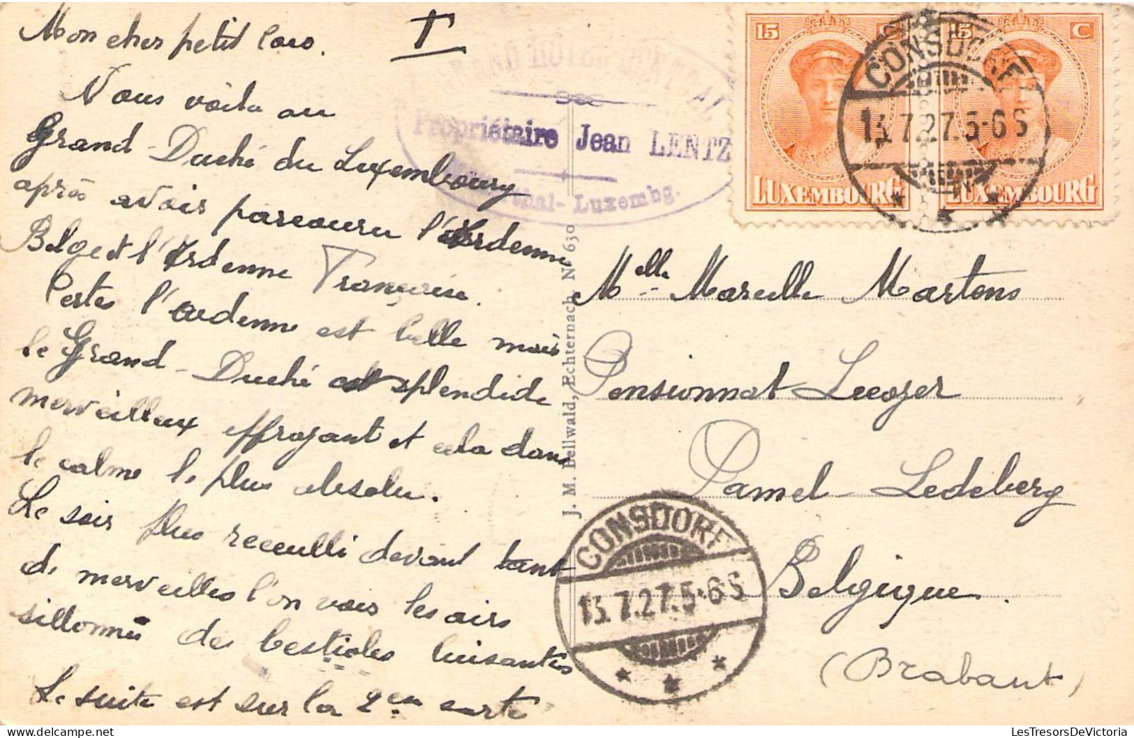 LUXEMBOURG - Petite Suisse Luxembourgeoise - Entrée De La Goldfralay -  Carte Postale Ancienne - Sonstige & Ohne Zuordnung