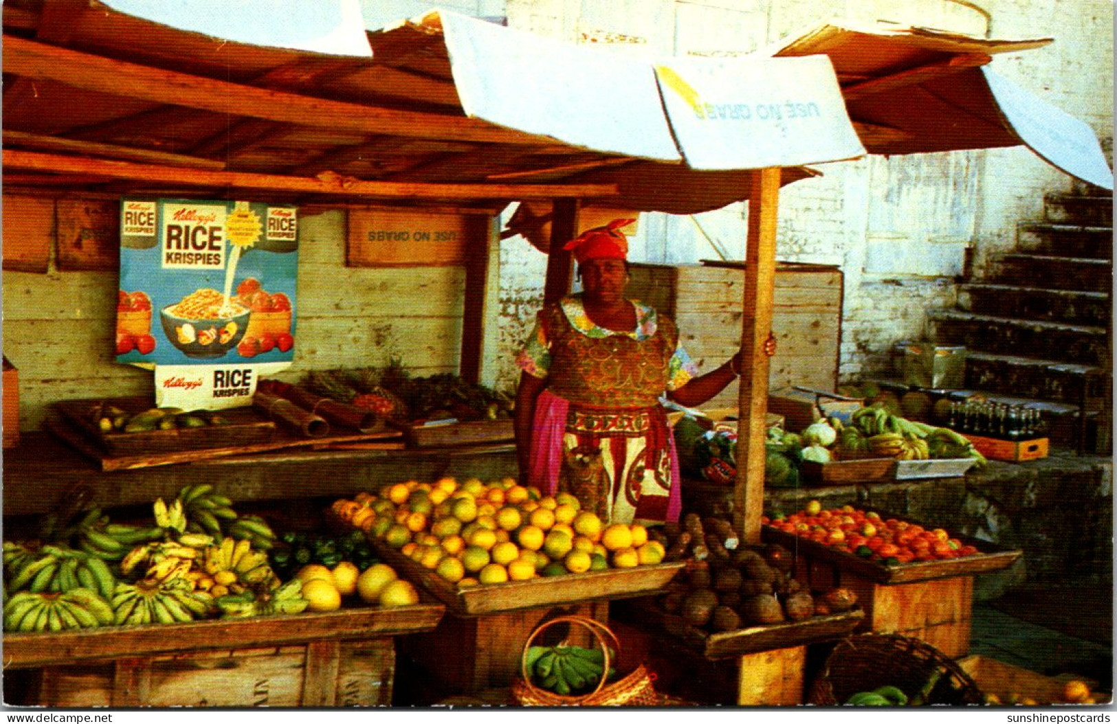 West Indies Antigua St John's Fruit And Vegetable Market - Antigua En Barbuda