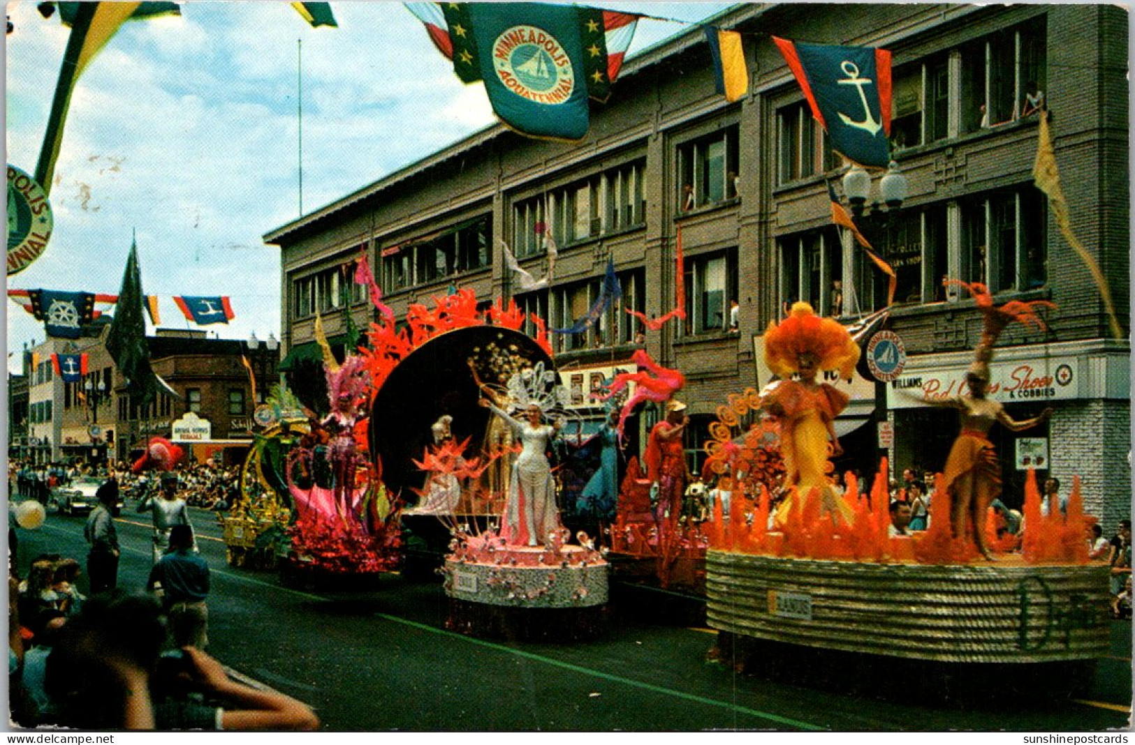 Minnesota Minneapolis Aquatennial Parade Floats 1961 - Minneapolis