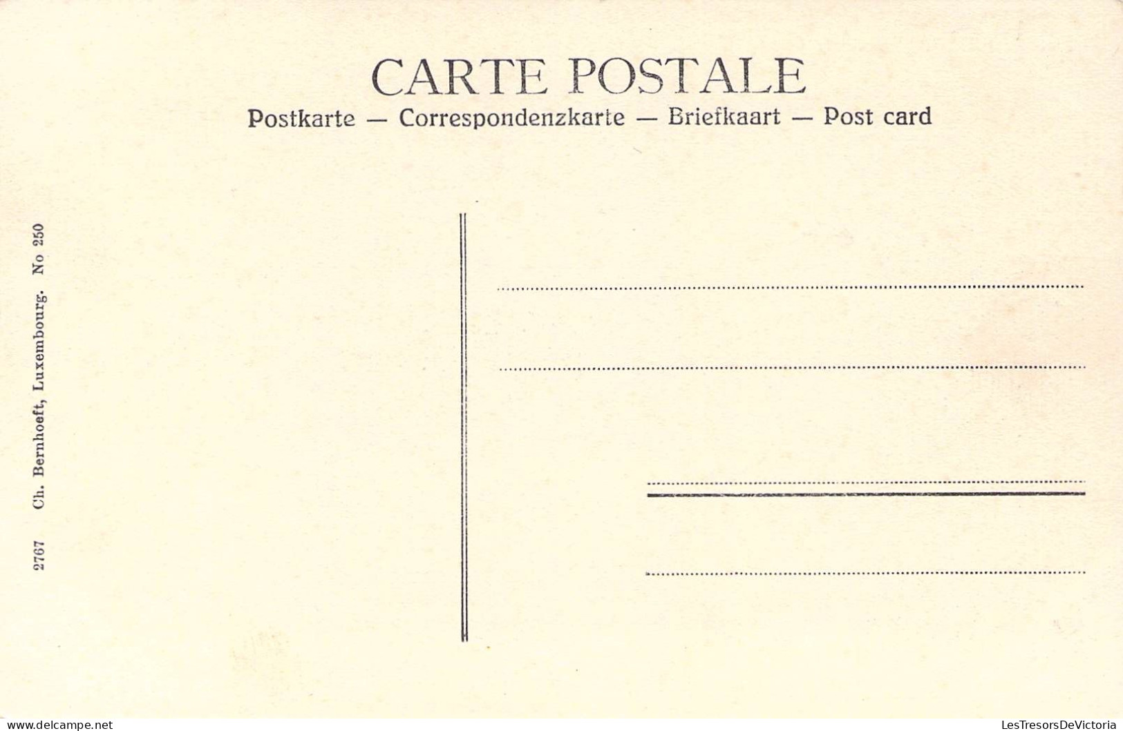 LUXEMBOURG - Les Trois Glands -  Carte Postale Ancienne - Autres & Non Classés