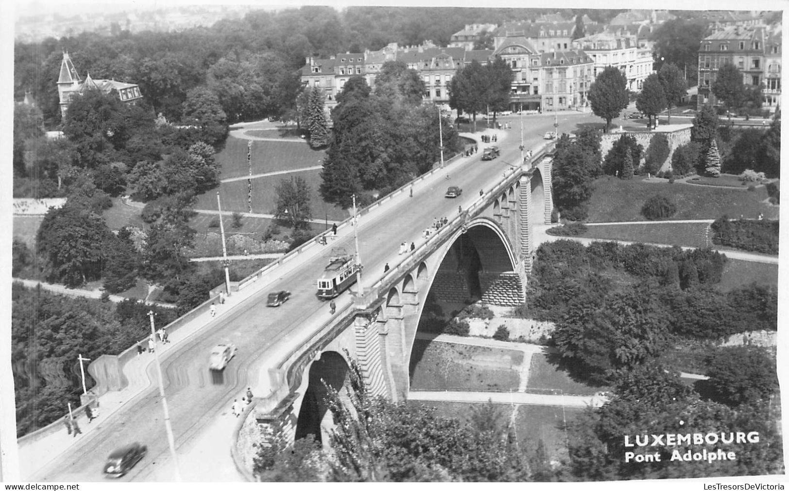 LUXEMBOURG - Pont Adolphe -  Carte Postale Ancienne - Andere & Zonder Classificatie