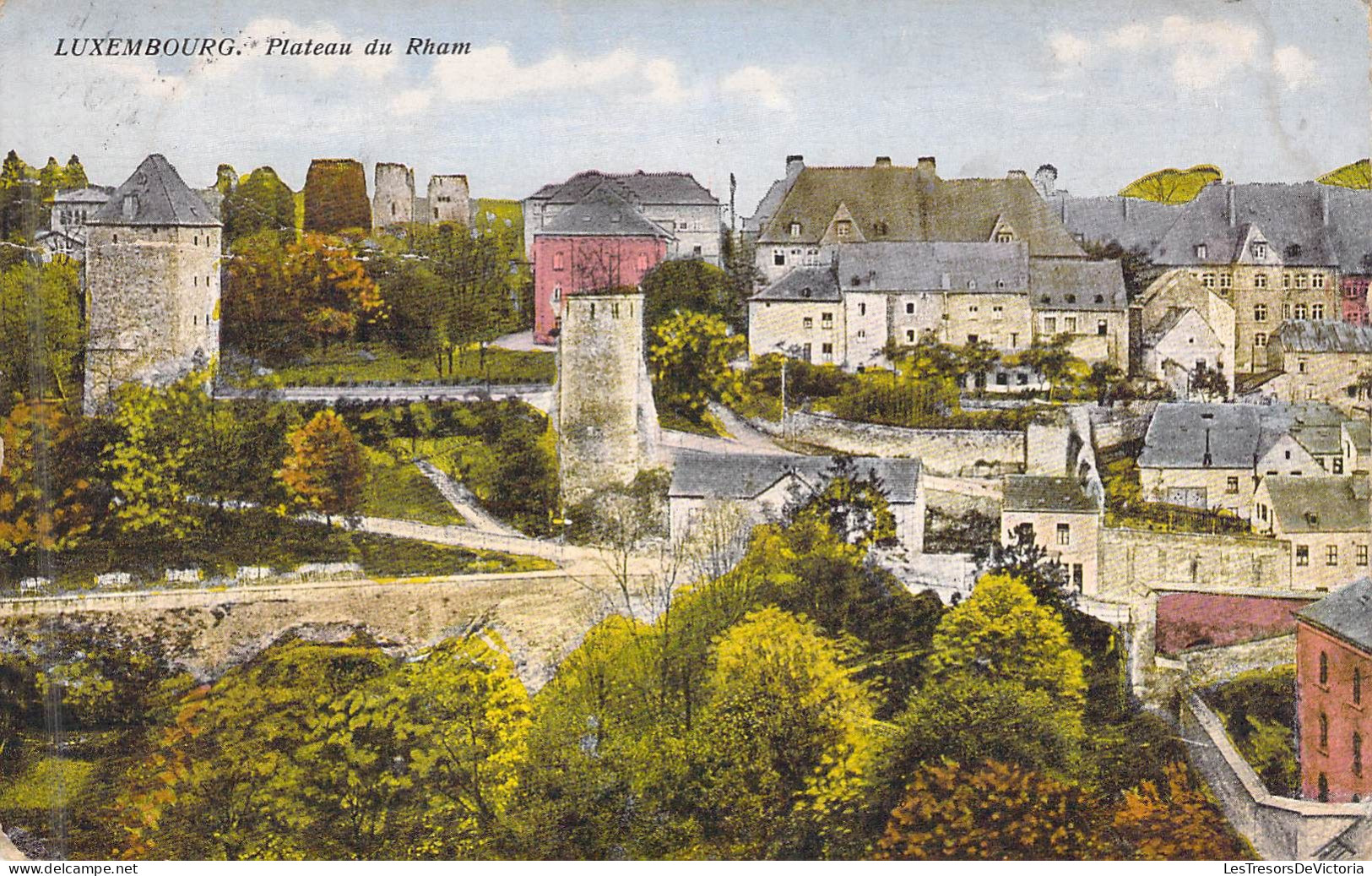 LUXEMBOURG - Plateau Du Rham -  Carte Postale Ancienne - Other & Unclassified