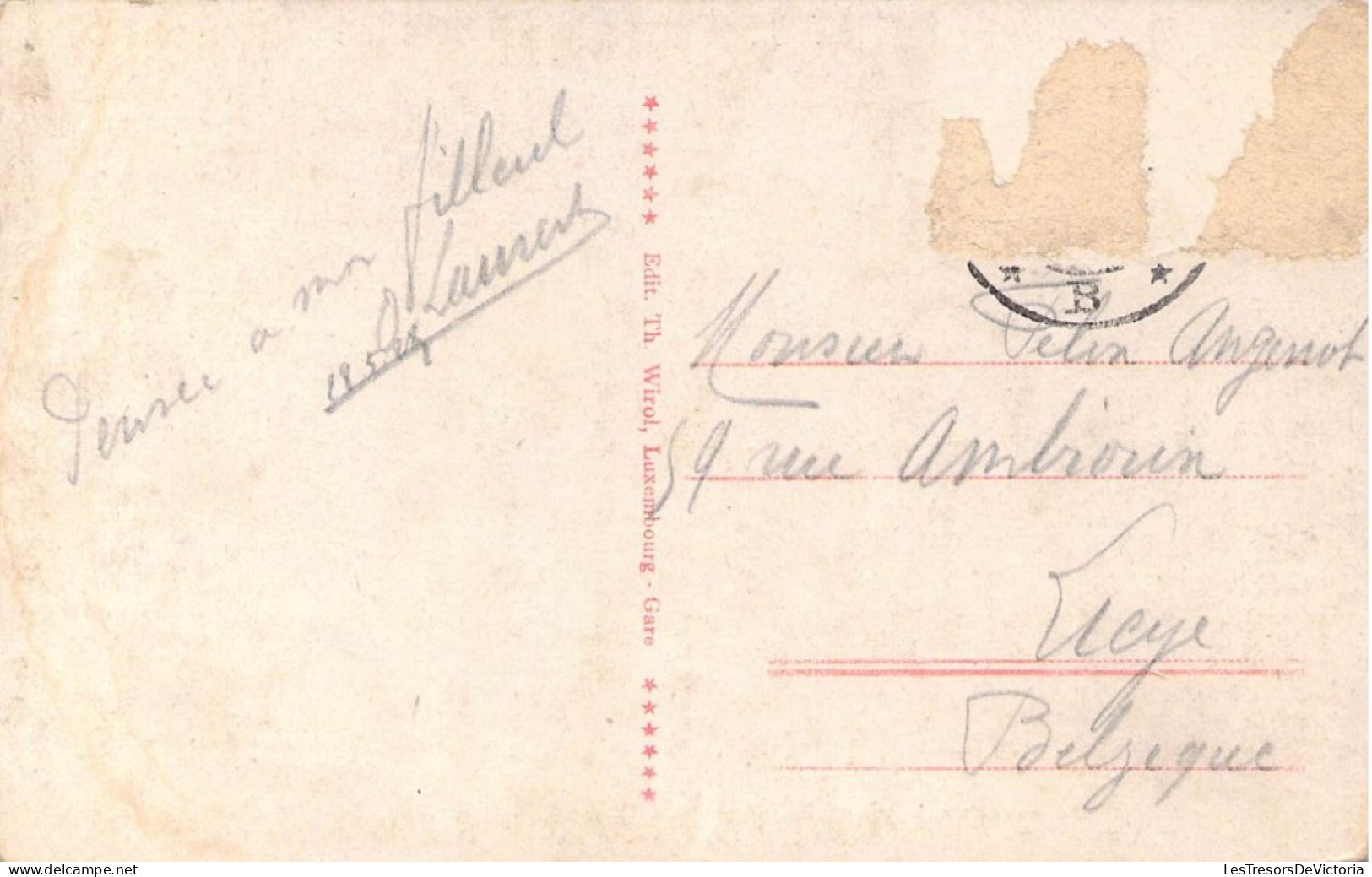 LUXEMBOURG - Plateau Du Rham -  Carte Postale Ancienne - Autres & Non Classés