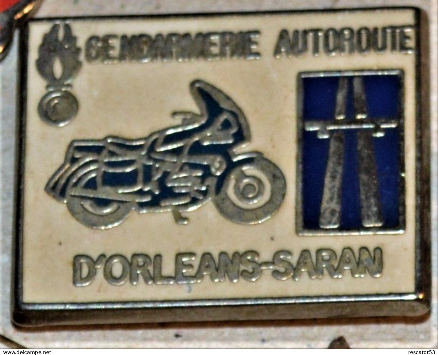 Pin's Gendarmerie Autoroute Orléans-Saran - Politie & Rijkswacht