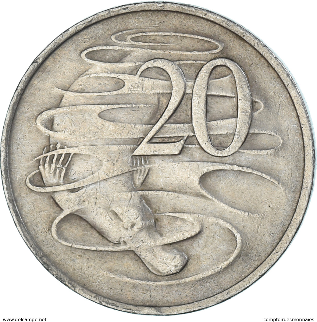 Monnaie, Australie, 20 Cents, 1973 - 20 Cents