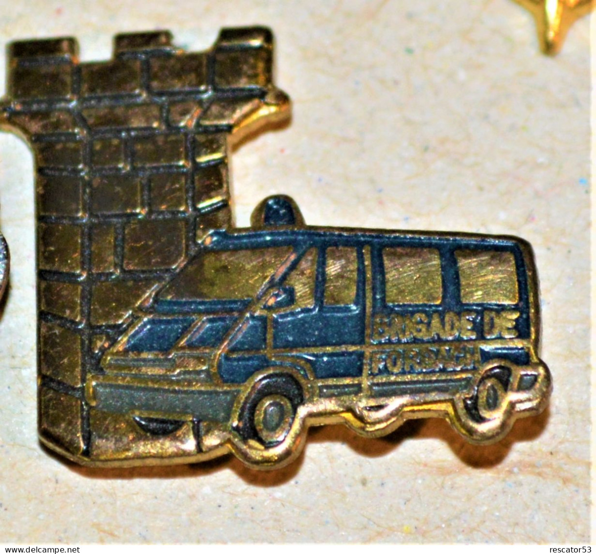 Pin's Gendarmerie Brigade De Forbach - Polizei