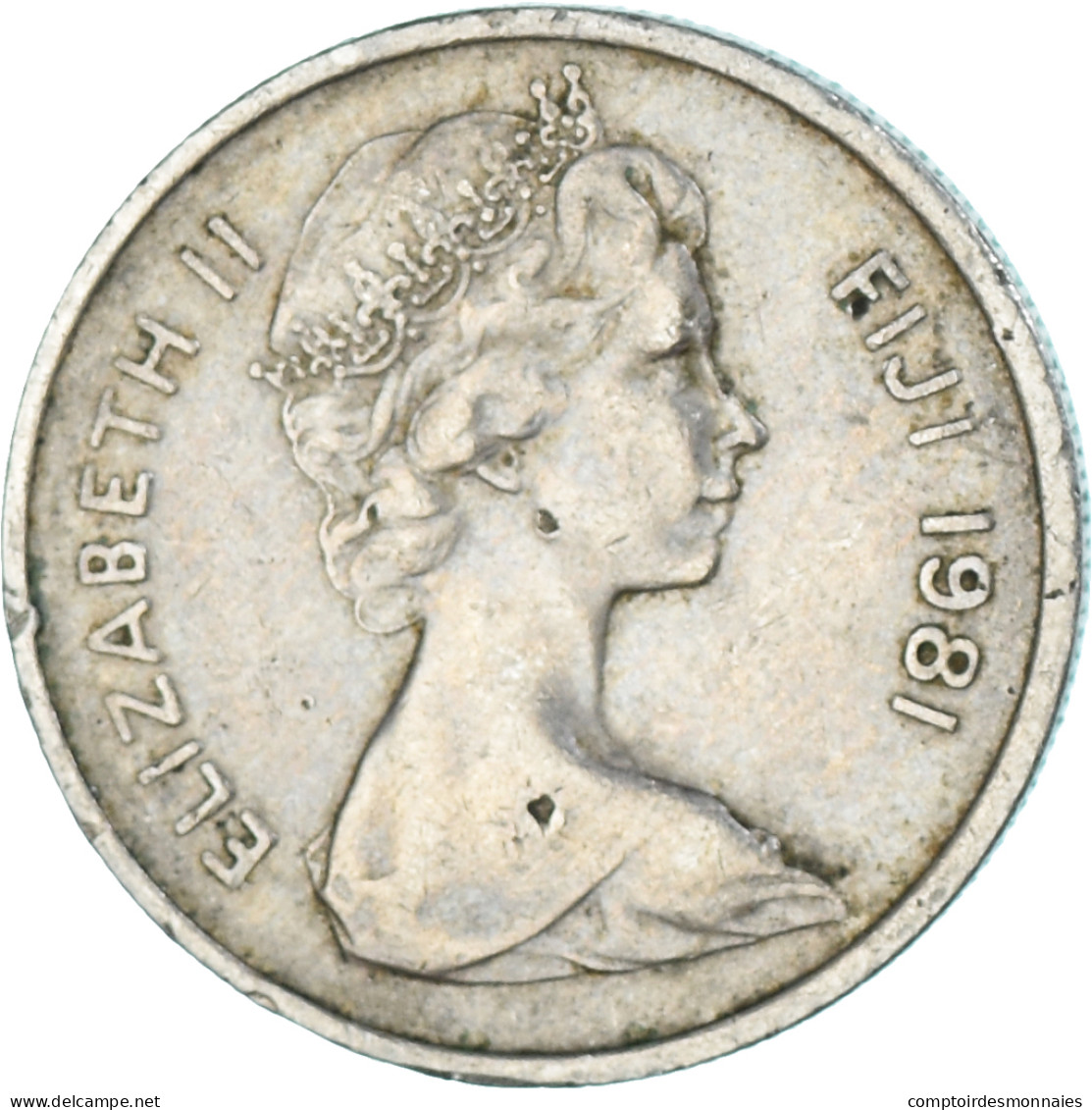 Monnaie, Fidji, 5 Cents, 1981 - Fidschi