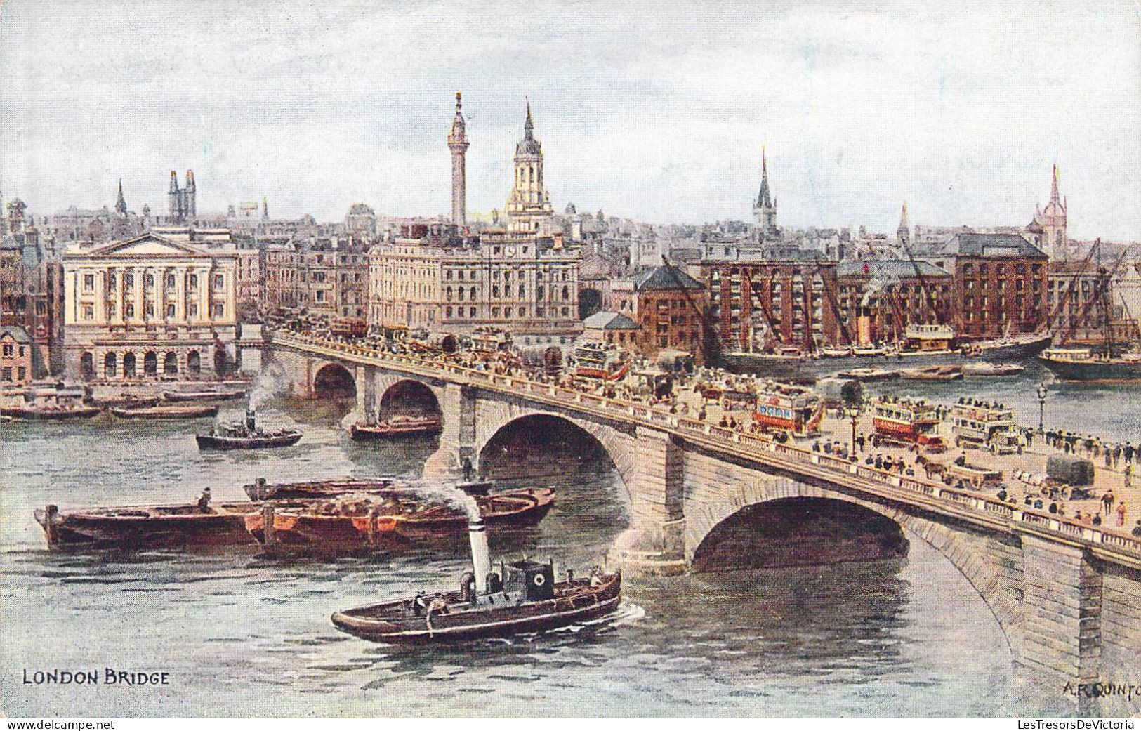 LONDON - BRIDGE - Carte Postale Ancienne - Sonstige & Ohne Zuordnung