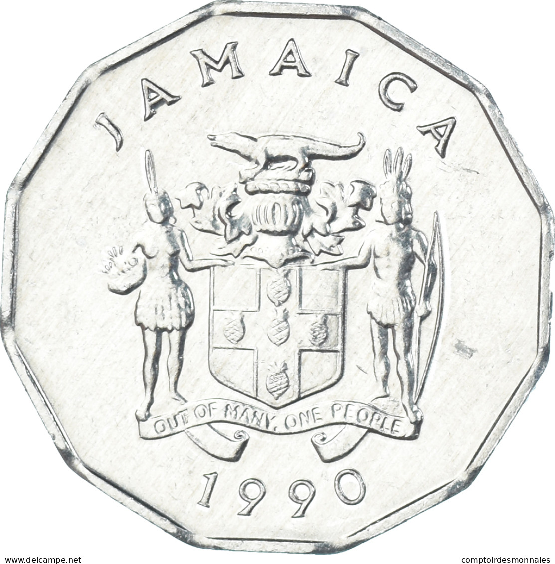 Monnaie, Jamaïque, Cent, 1990 - Jamaique