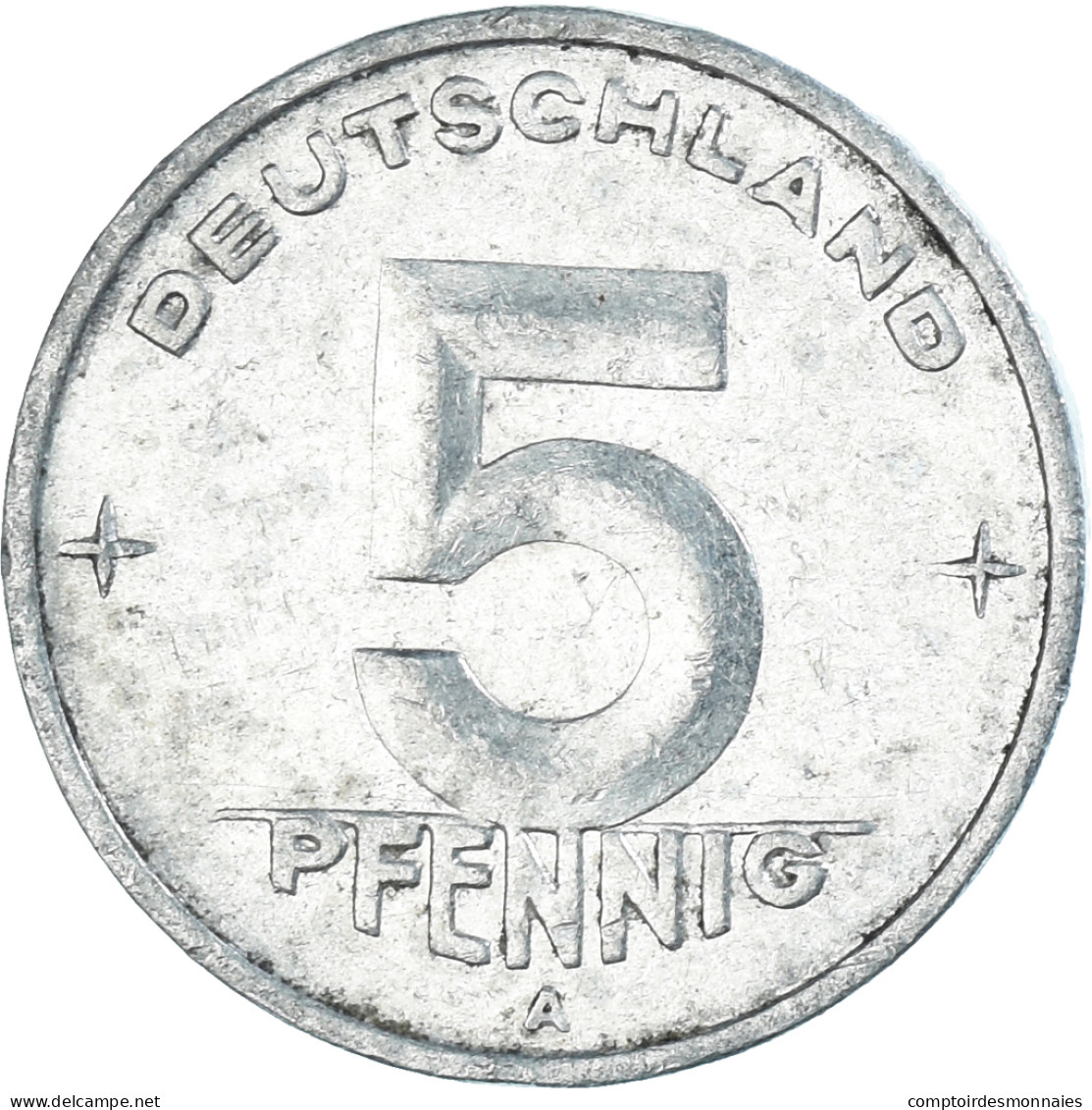 Monnaie, République Démocratique Allemande, 5 Pfennig, 1949 - 5 Pfennig