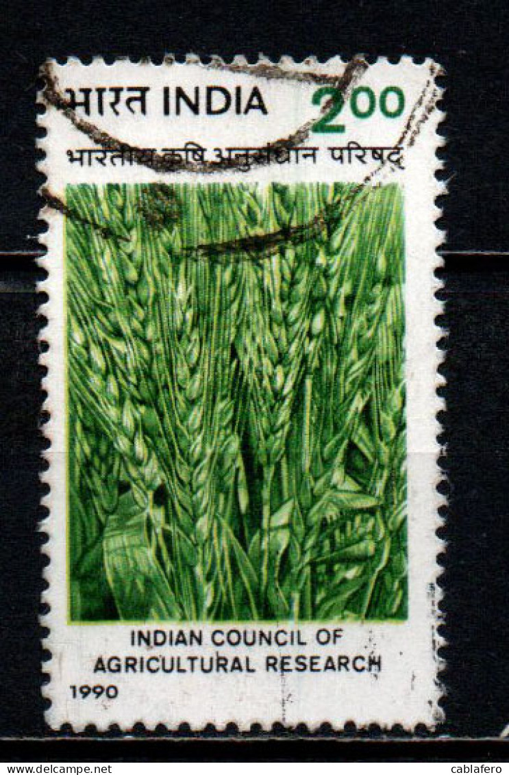 INDIA - 1990 - Indian Council Of Agricultural Research - USATO - Used Stamps