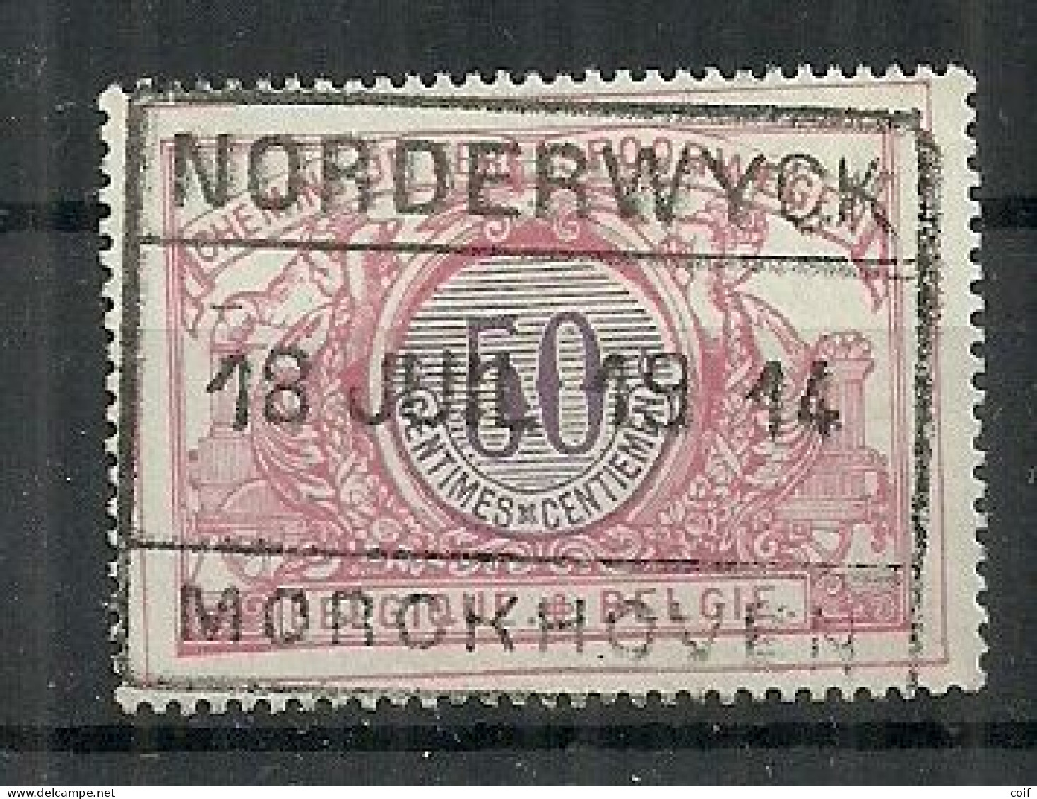 SP35 Met Spoorwegstempel NORDERWYCK MORCKHOVEN - Used