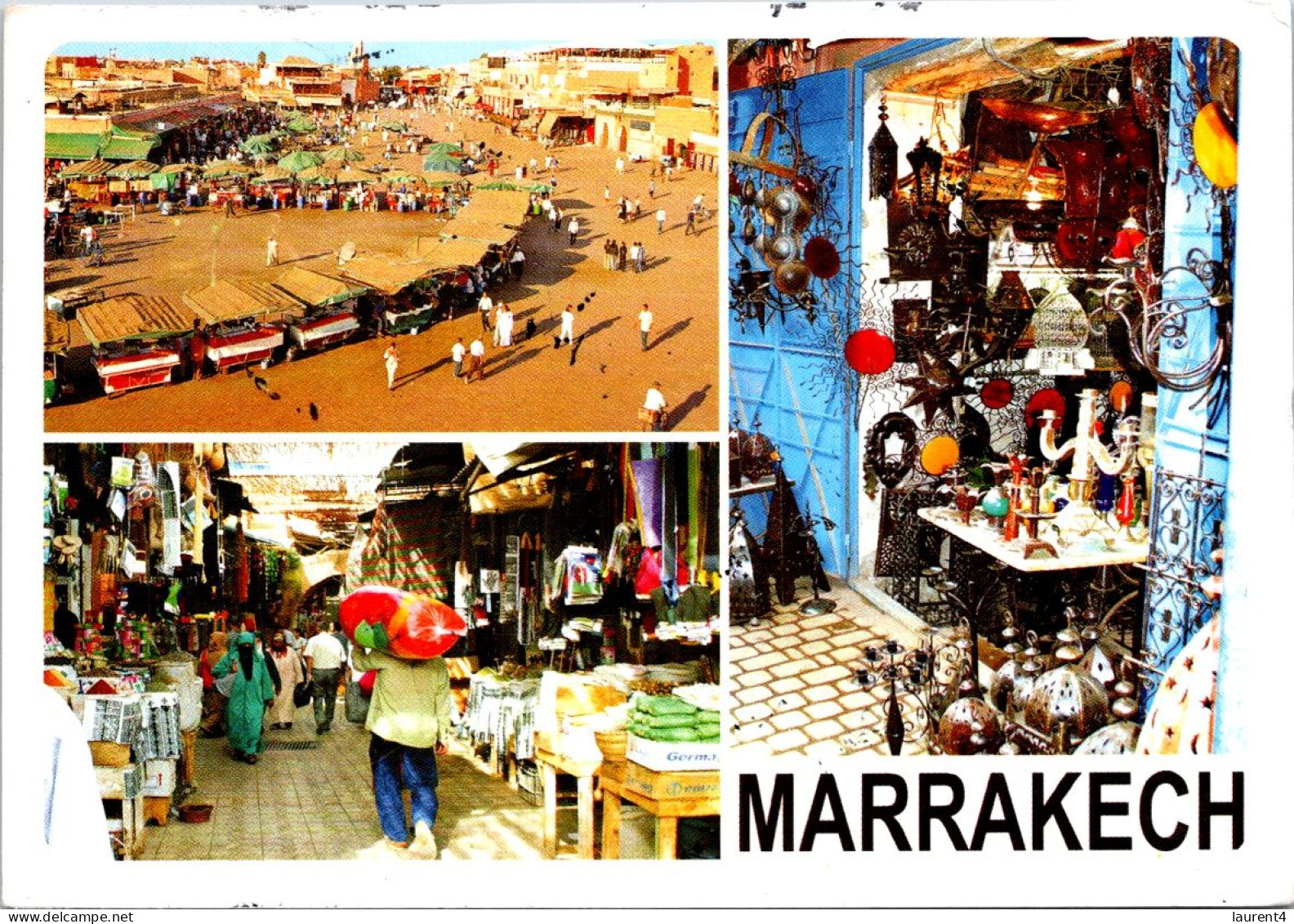 (1 Q 43) Maroc - Marrakech Souk (market) - Marchés