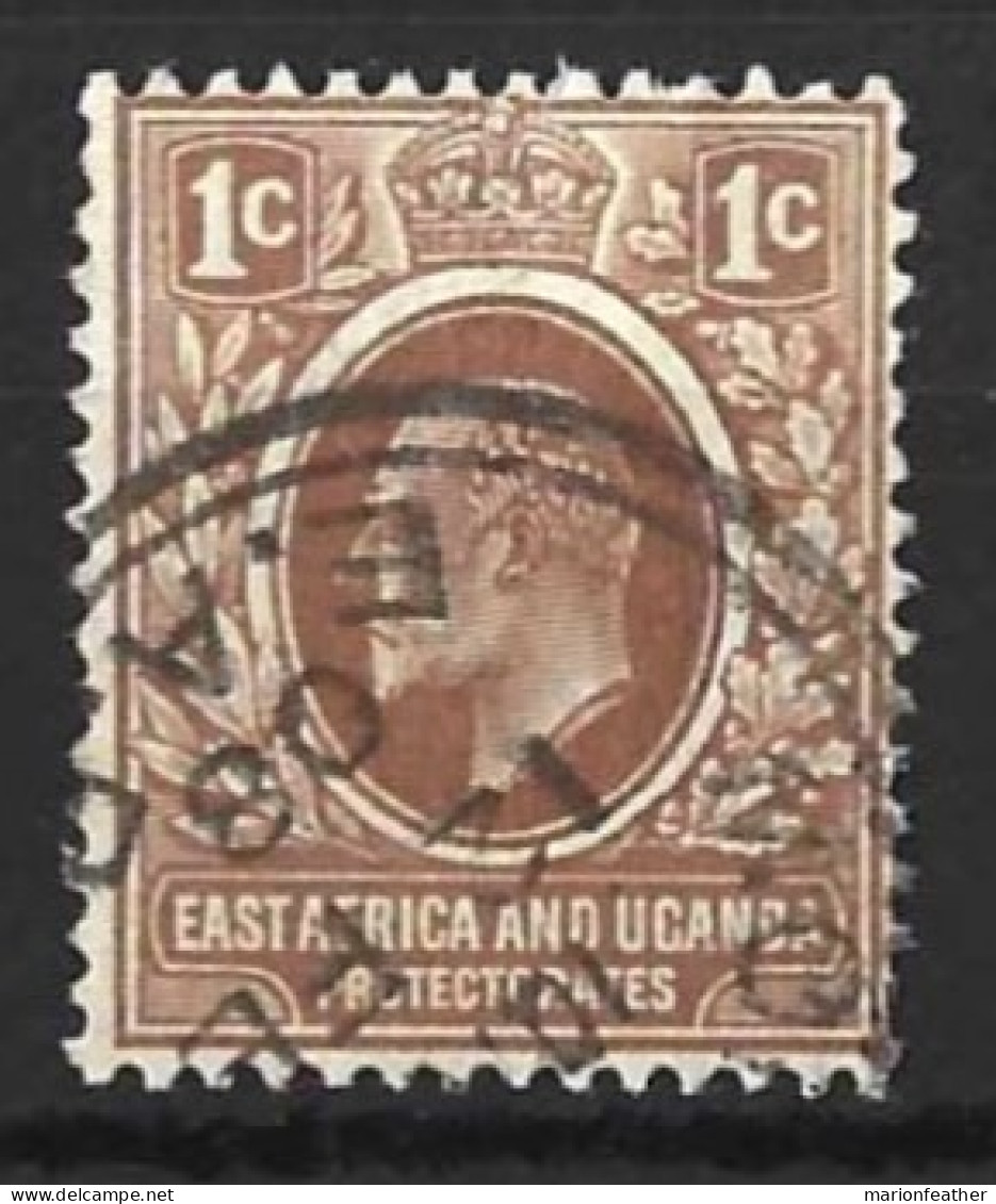 K.U.T......KING EDWARD VII...(1901-10..)....." 1907...".....1c.......BROWN......SG34.......CDS......VFU... - Protectorados De África Oriental Y Uganda