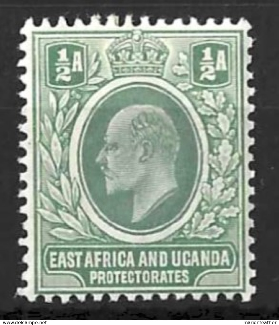 K.U.T......KING EDWARD VII...(1901-10..)....." 1904...".....FLAW........HALFA.......SG17.......DISCRIPTION BELOW.....MH. - Protettorati De Africa Orientale E Uganda