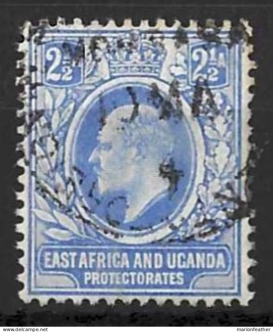 K.U.T......KING EDWARD VII...(1901-10..)..." 1903..."......2 & HALFA.......SG4.....CROWN CA....(CAT.VAL.£55...)...VFU. - Protettorati De Africa Orientale E Uganda