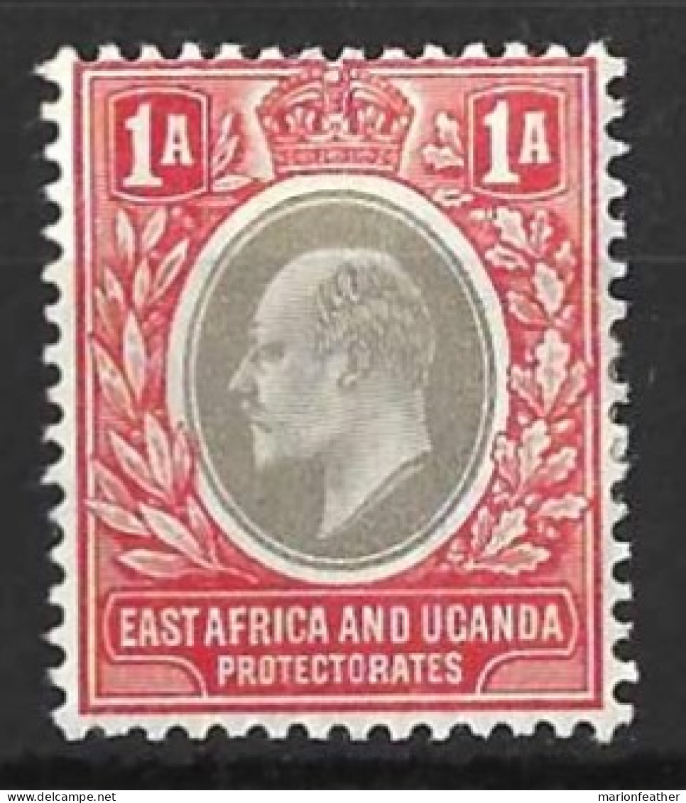 K.U.T......KING EDWARD VII...(1901-10..)..." 1904..."......1A.......SG18.......ORDENARY PAPER........MH... - Protettorati De Africa Orientale E Uganda