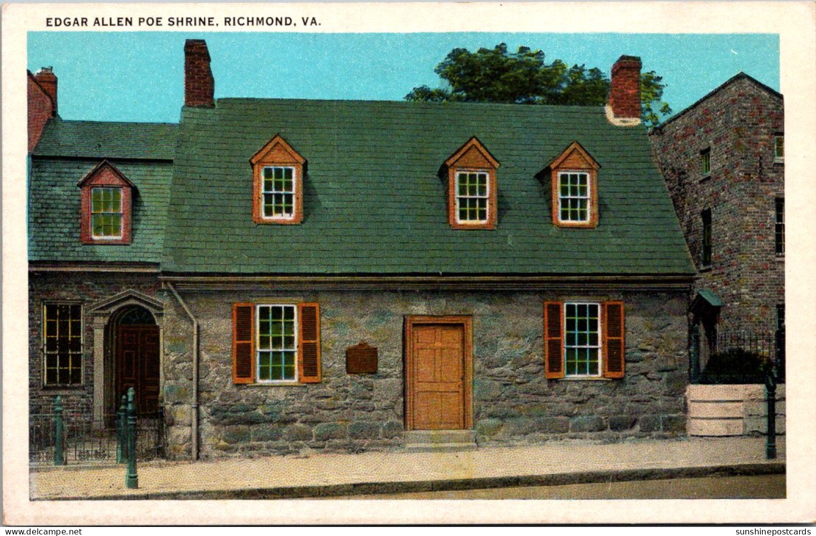 Virginia Richmond The Edgar Allen Poe Shrine - Richmond