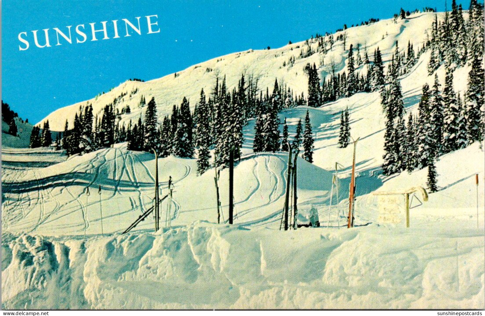 Canada Banff Sunshine Village Ski Slope - Banff