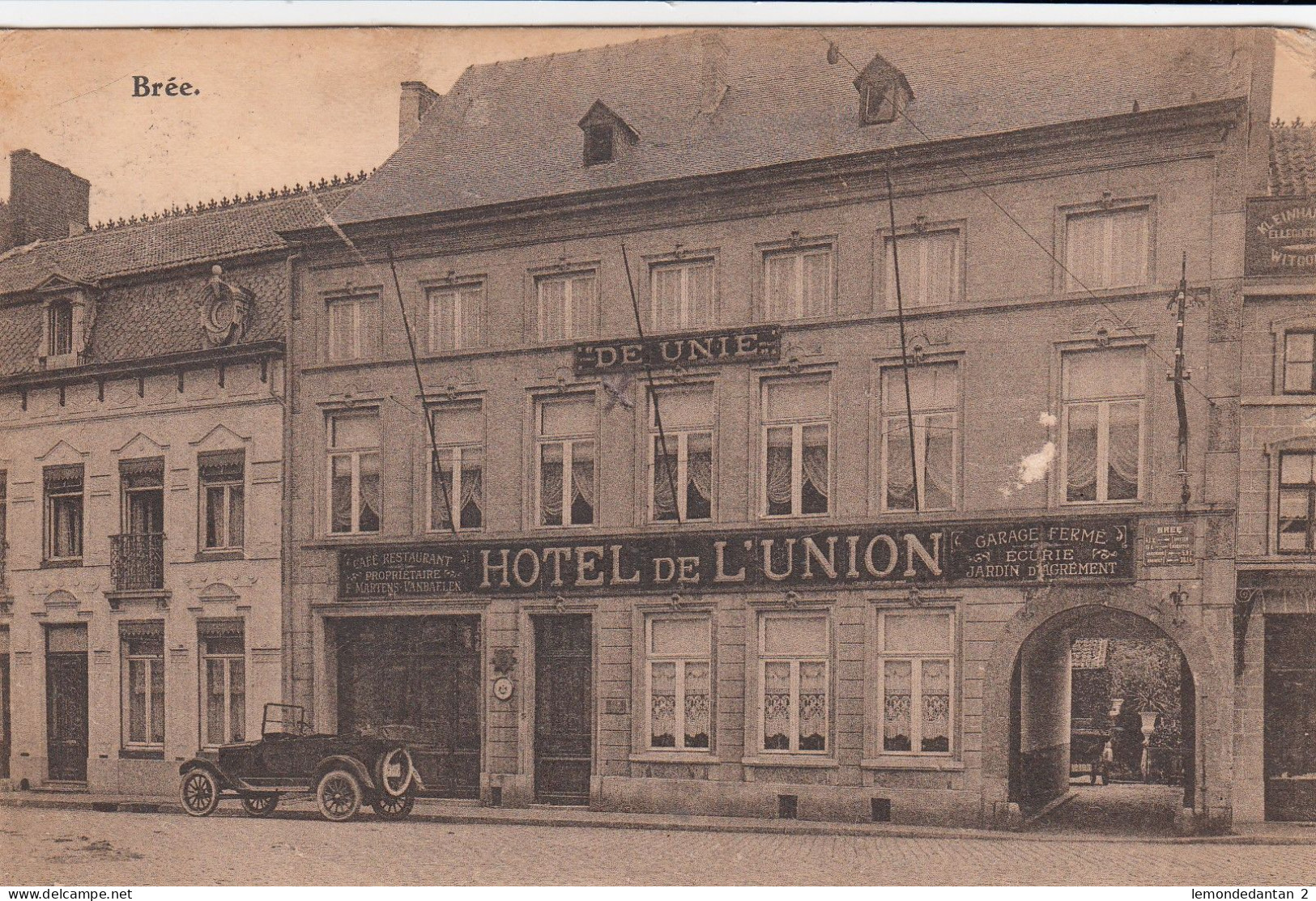 Bree - Hotel De L'Union - De Unie - Bree