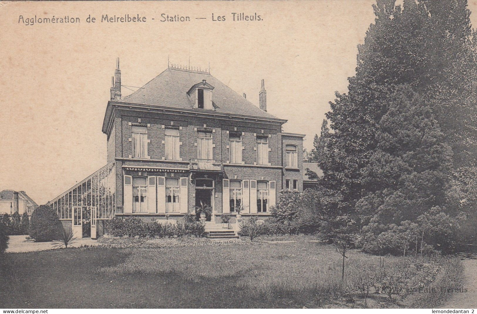 Merelbeke - Agglomération De Meirelbeke - Station - Les Tilleuls - Merelbeke