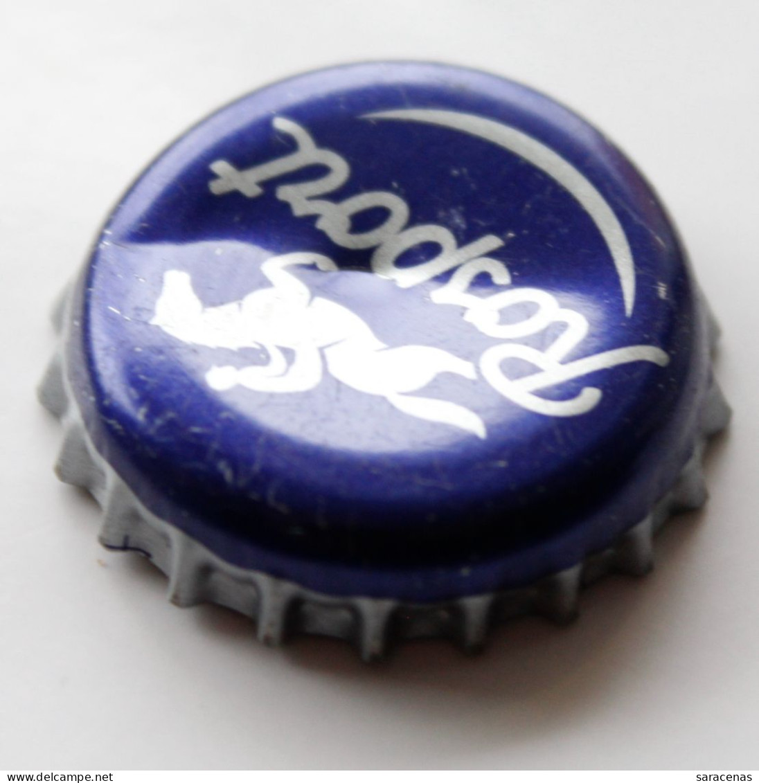 Luxembourg Rosport Horse Rider Water Bottle Cap Kronkorken - Limonade