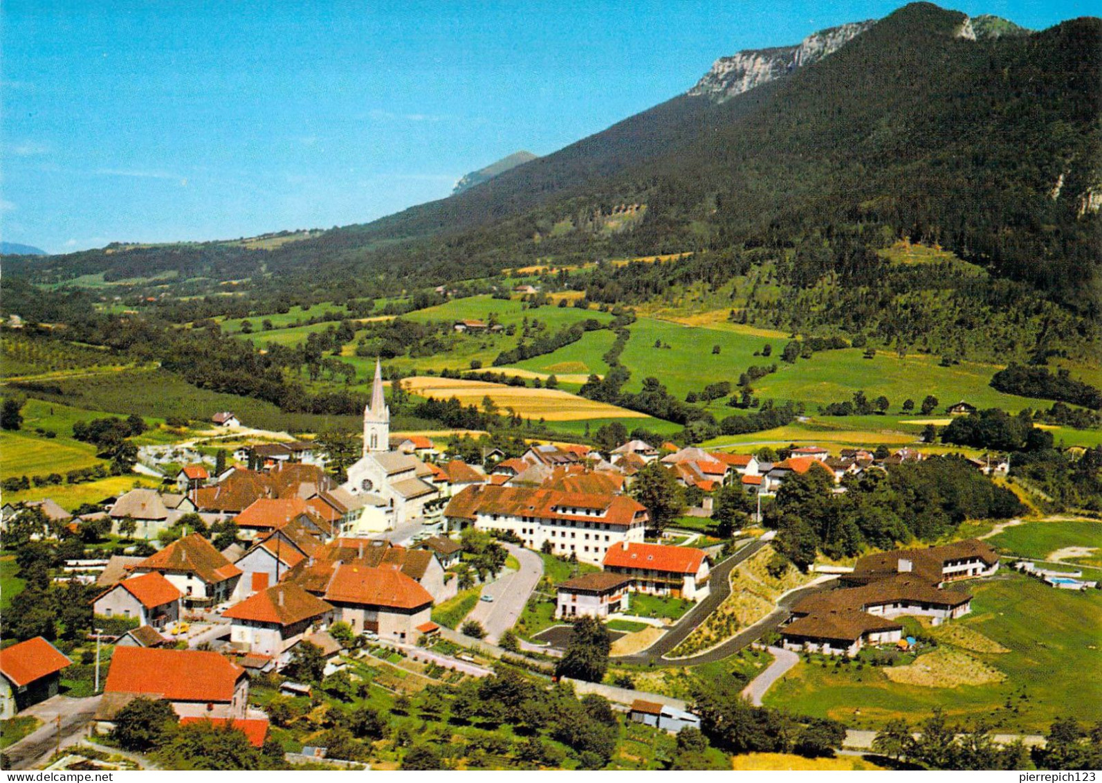 74 - Thorens Glières - Vue Générale Aérienne - Thorens-Glières