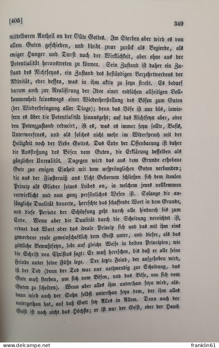 Schriften Von 1806 - 1813. - Filosofie