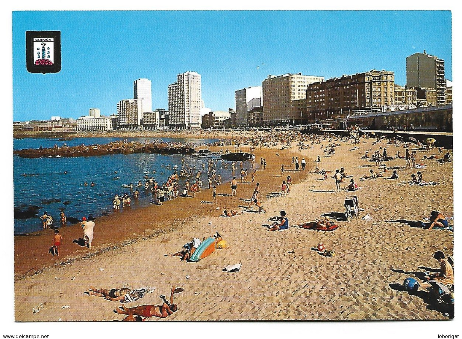 PLAYA DE RIAZOR / RIAZOR BEACH.- LA CORUÑA .- ( ESPAÑA ) - La Coruña