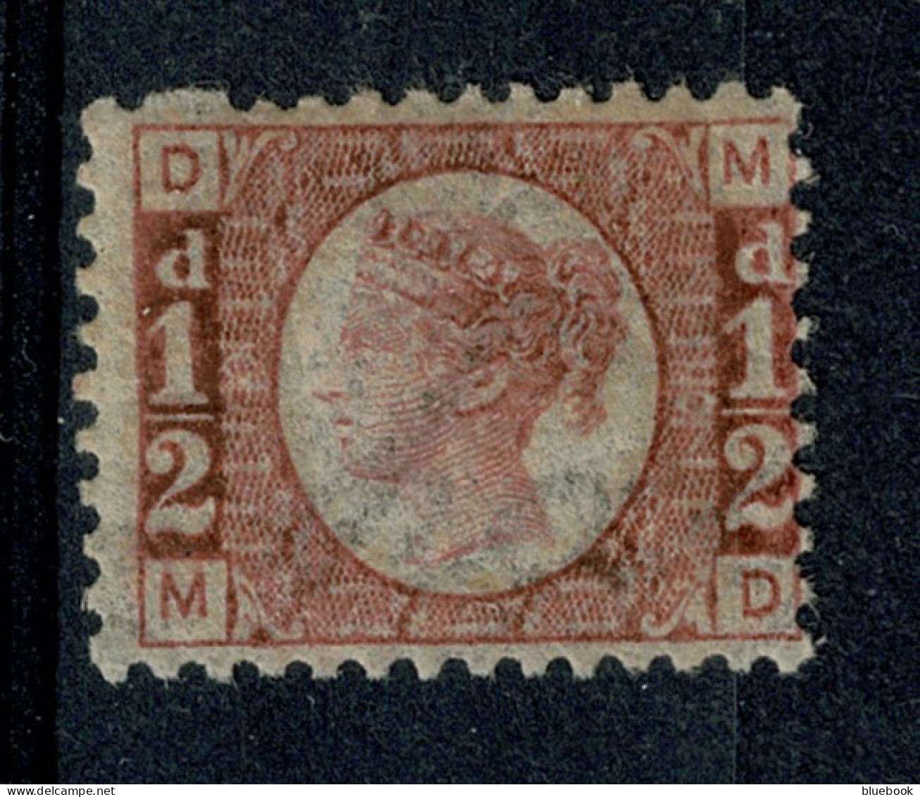 Ref 1606 -  GB QV 1870 1/2d Bantam Plate 10 MNH Stamp - SG 48 - Nuovi
