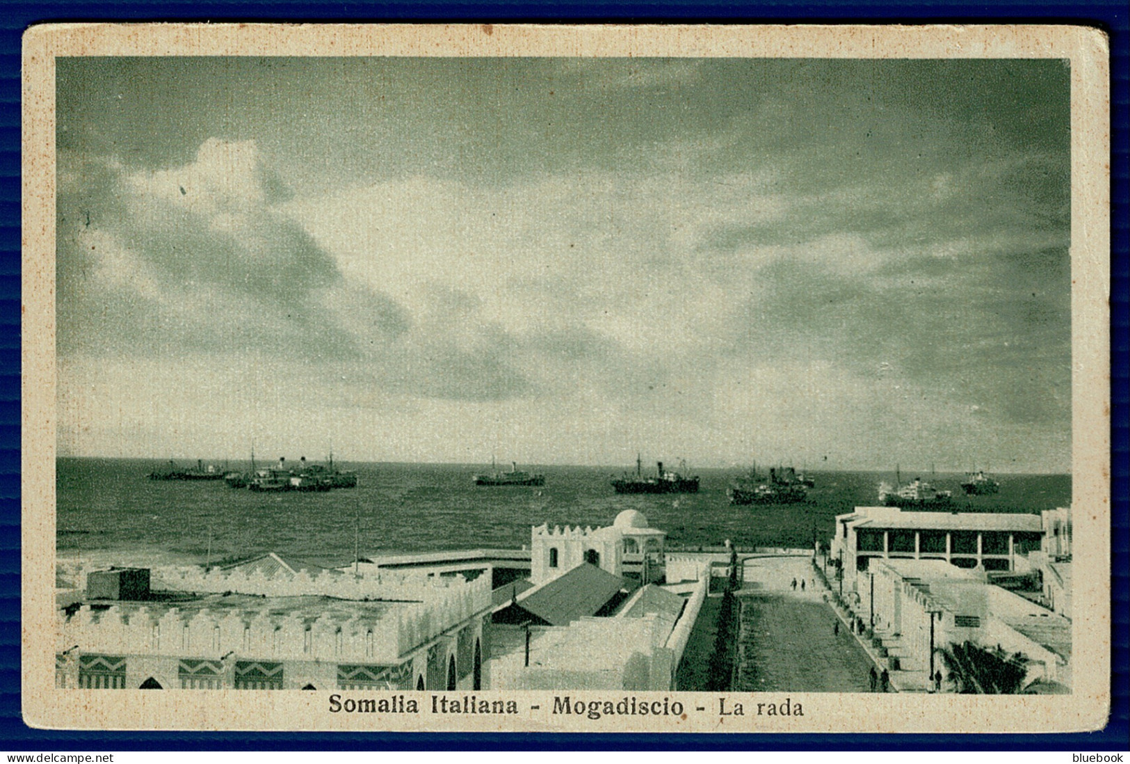Ref 1607 -  Italy / Somalia Unused Postcard - Mogadiscio - La Rada - Somalia