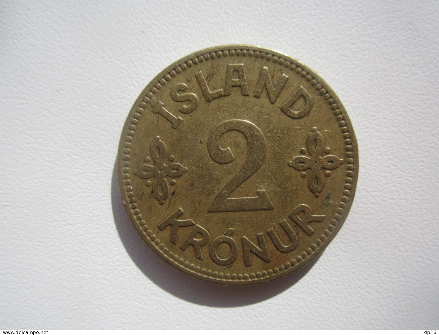 1929 ICELAND 2 KRONUR - Iceland