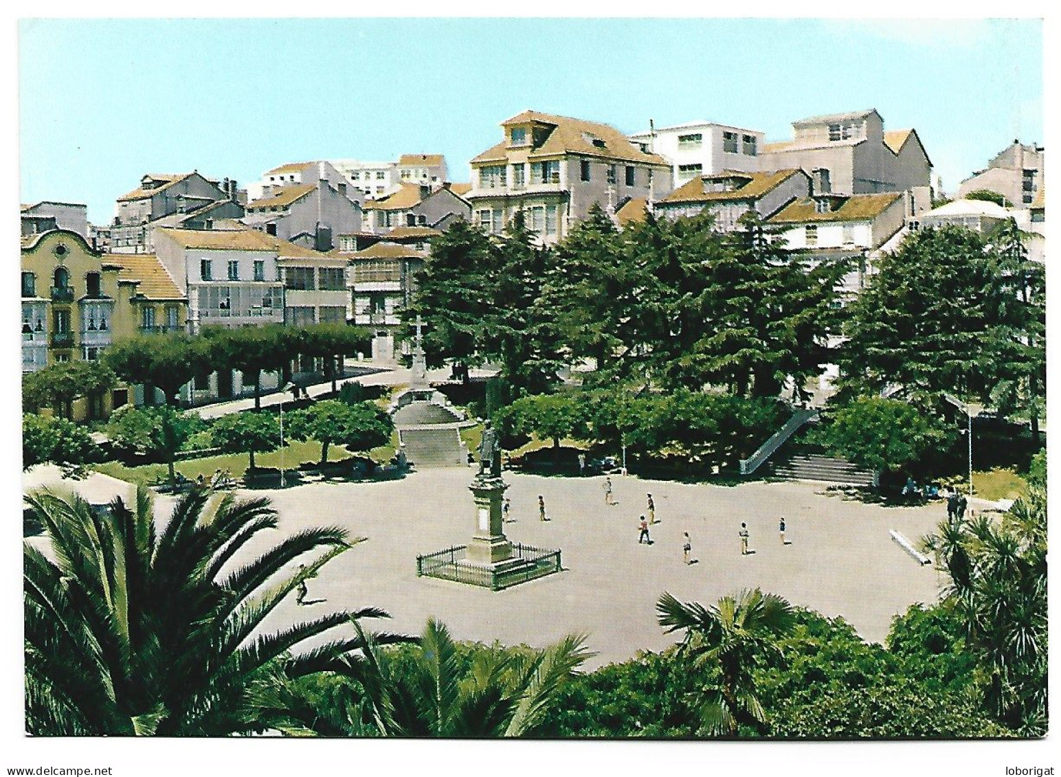 PLAZA MARQUES DE AMBOADA / MARQUÉS DE AMBOADA SQUARE.- EL FERROL DEL CAUDILLO - GALICIA - ( ESPAÑA ) - La Coruña