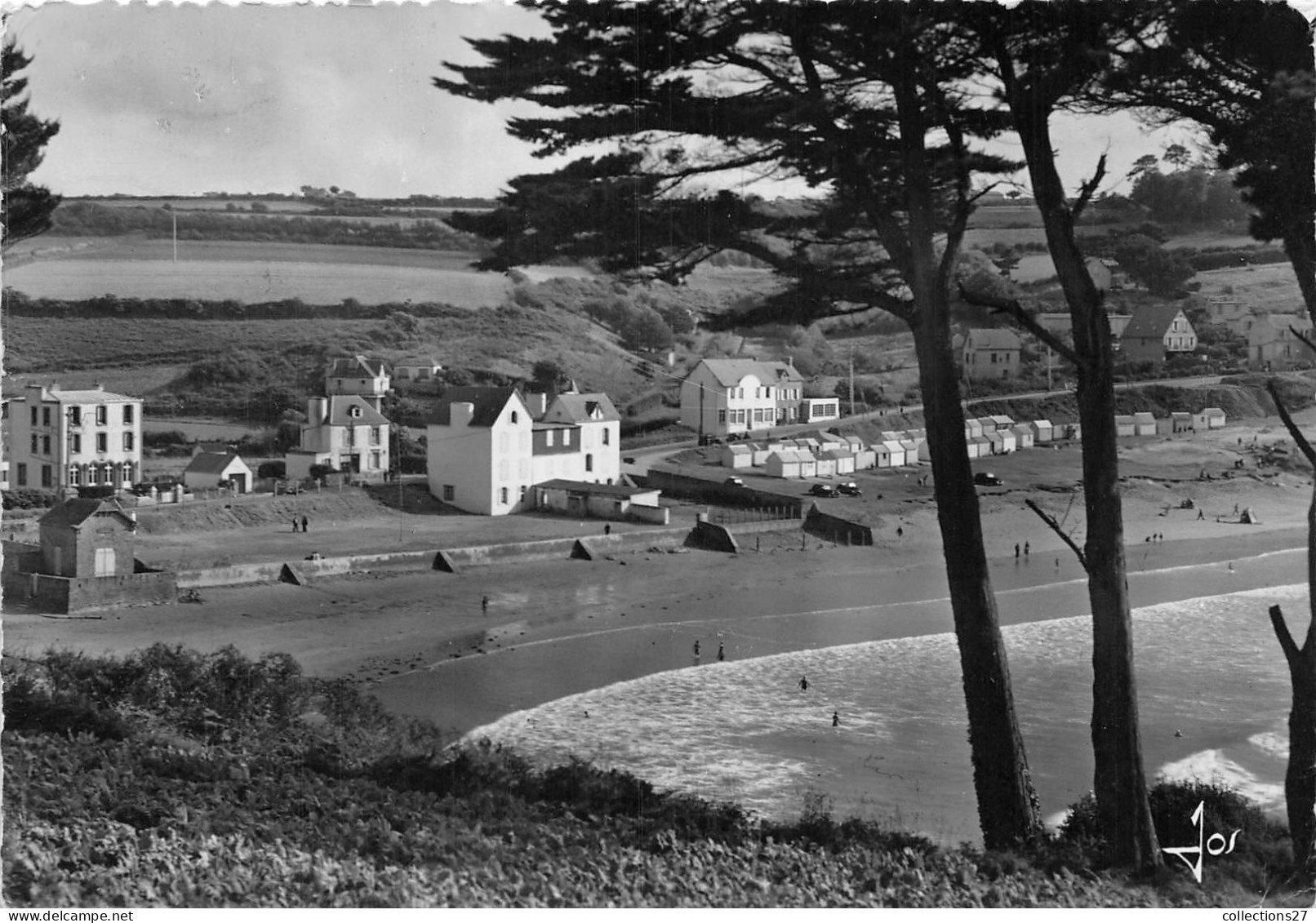 29-DOUARNENEZ- LA PLACE DU RIS VUE DES FALAISES DU GRAND RIS - Douarnenez