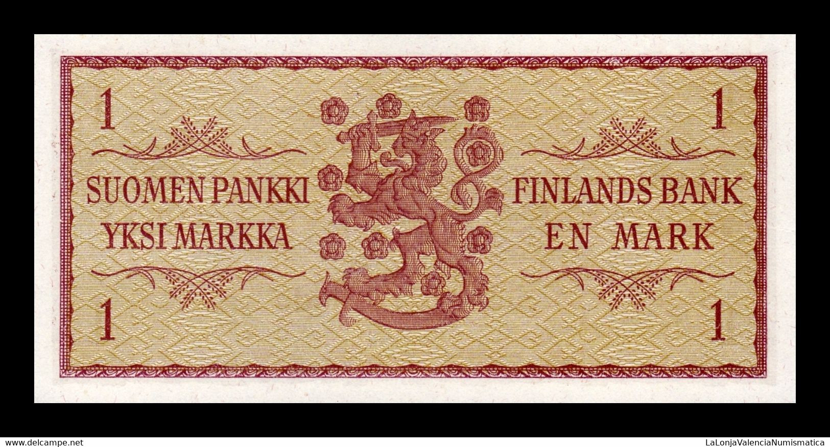 Finlandia Finland 1 Markka 1963 Pick 98a(13) Sc Unc - Finland