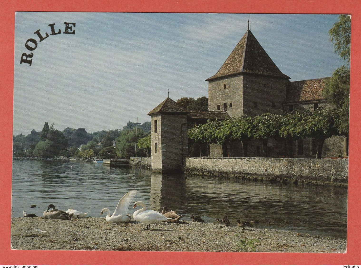 CP EUROPE SUISSE ROLLE 1 Le Chateau - Rolle