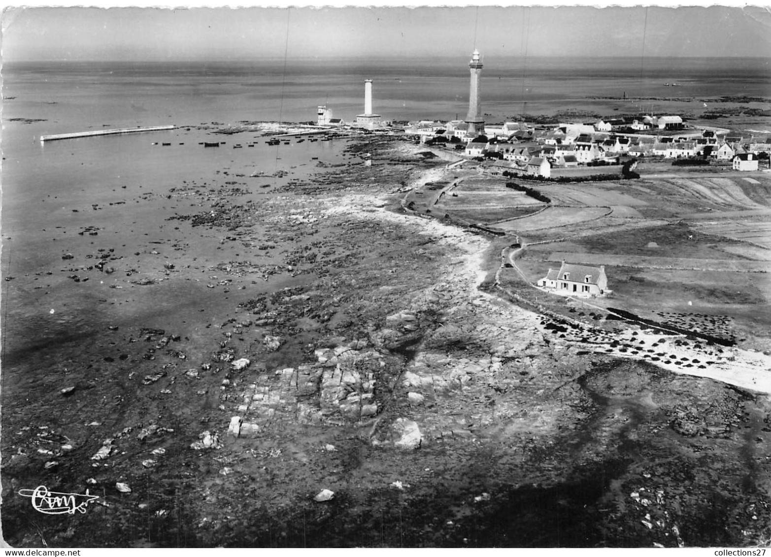 29-PENMARCH- VUE AERIENNE DE LA POINTE DE ST-PIERRE DE KERITY - Penmarch