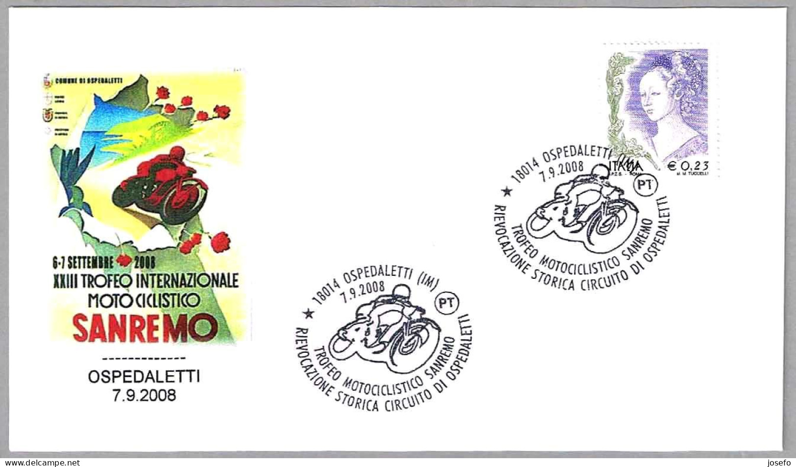 Trofeo Motociclismo SANREMO - Motorcycle Trophy SANREMO. Ospedaletti, Imperia, 2008 - Moto